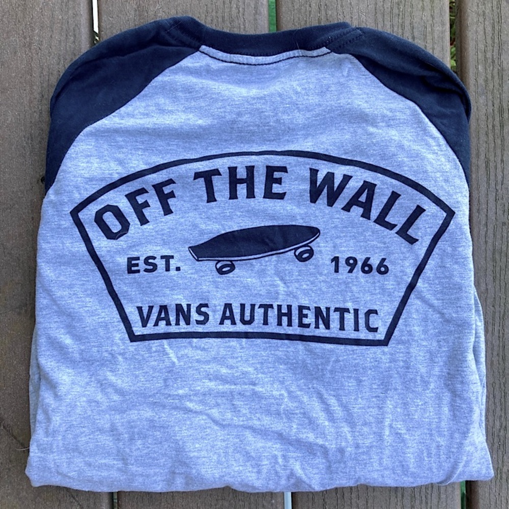VANS Mens Small Raglan